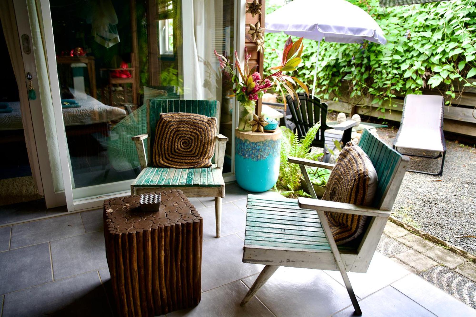 Hotel The Bluebamboo Le Moule Exterior foto
