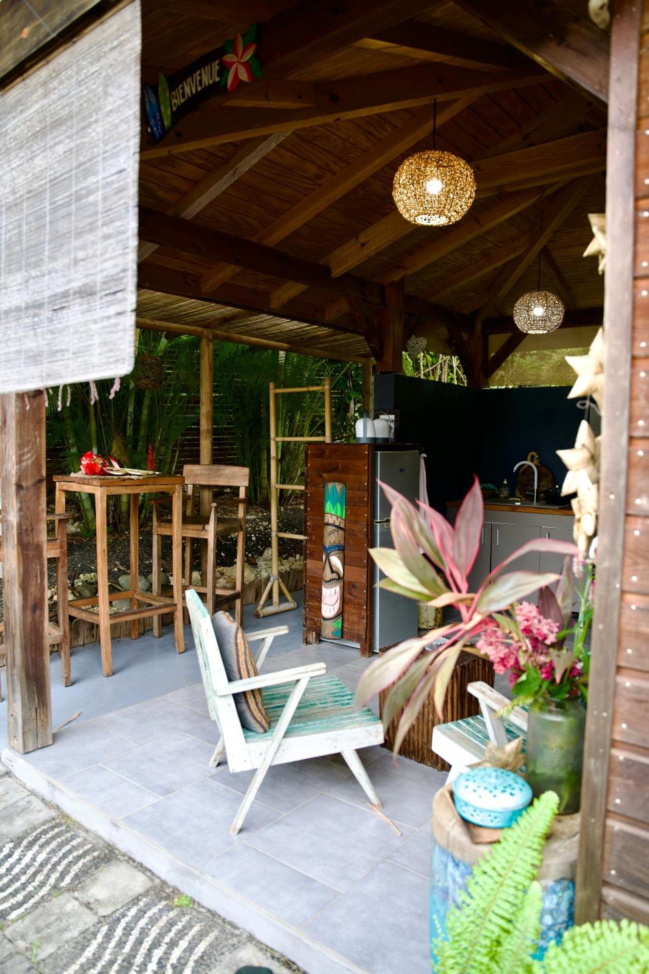 Hotel The Bluebamboo Le Moule Exterior foto